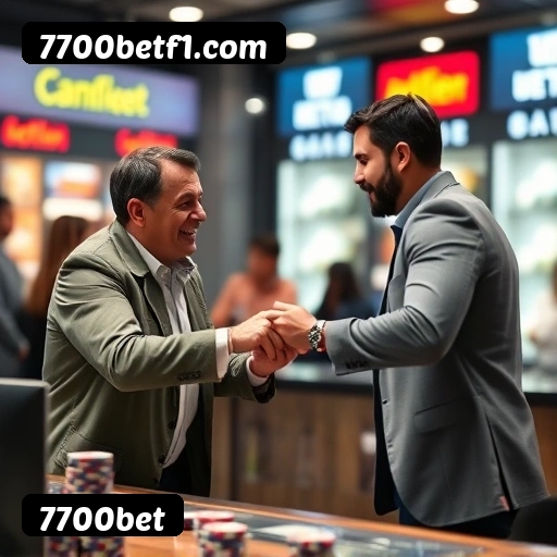 Equipe de suporte ao cliente da 7700bet